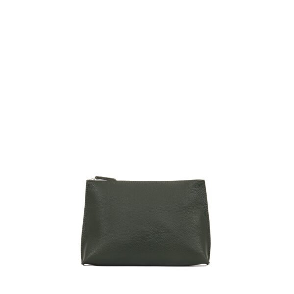 EVERYDAY POUCH JUNGLE PEBBLED CALF